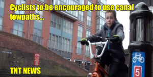 Cyclists to be encouraged to use canal towpaths ...