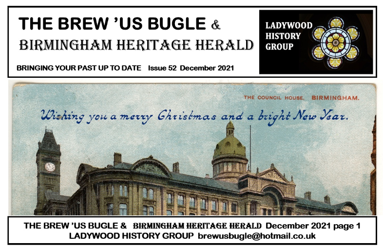 The Brew 'Us Bugle & Birmingham Heritage Herald - issue 52 December 2021